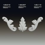 Декоративные панно и элементы из полиуретана Европласт 1.60.010+1.60.110 (комплект)