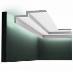 Карниз для скрытого освещения из полиуретана Orac Decor С391