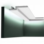 Карниз для скрытого освещения из полиуретана Orac Decor С395